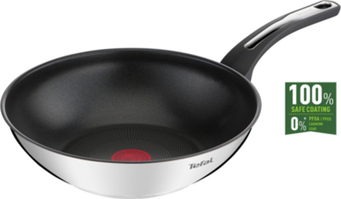 Tefal E30019 Τηγάνι Emotion wok 28cm