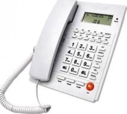 Telco TM-PA117 Ενσύρματο Τηλέφωνο (White)