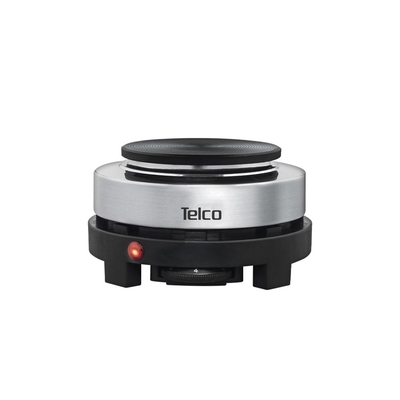 TELCO YQ-105 Inox Ηλεκτρική εστία μονή 500W με διάμετρο 9.6cm