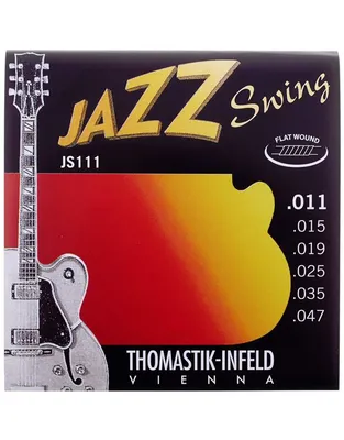 THOMASTIK JS111 Χορδές Ηλεκτρικής Κιθάρας Jazz Swing Flatwound .011-.047 Light