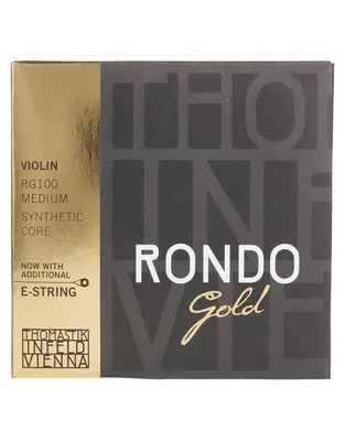 THOMASTIK Rondo Gold RG100 Χορδές Βιολιού 4/4  Σετ (Medium)