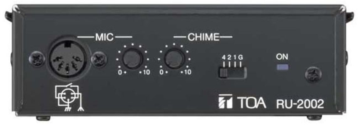 TOA CONTROL UNIT for PM-660D with SIGNAL & REMOTE CNTR