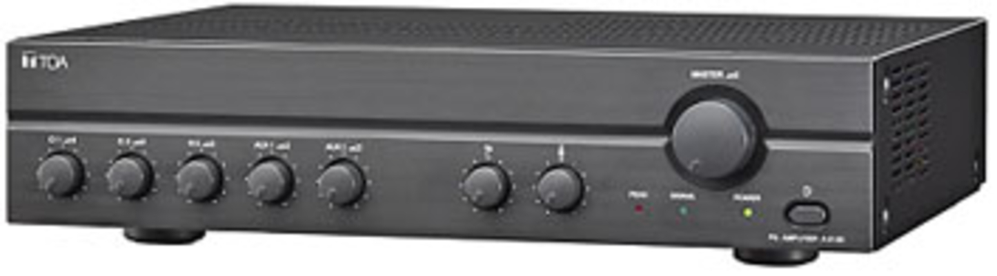 TOA ΜΙΚΤΗΣ-ΕΝΙΣΧΥΤΗΣ 5 ΕΙΣΟΔΩΝ 240W 4Ω/100V 1 ΖΩΝΗ