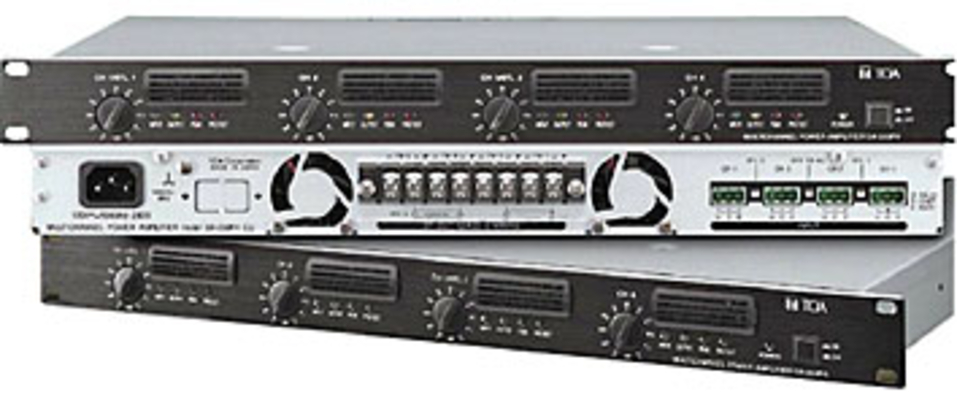 TOA ΤΕΛΙΚΟΣ ΕΝΙΣΧΥΤΗΣ 4Χ250W/70V