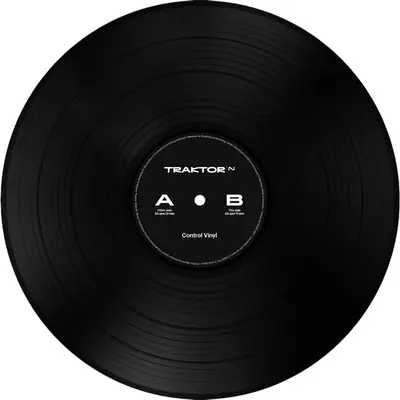 Native Instruments  Traktor Control Vinyl Black