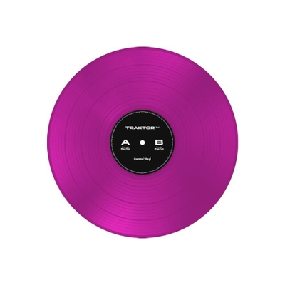 Native Instruments  Traktor Control Vinyl Neon Pink Transparent