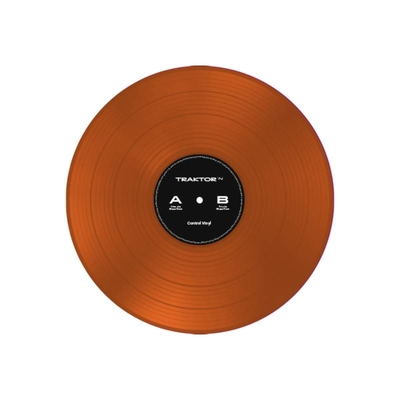 Native Instruments  Traktor Control Vinyl Orange Transparent