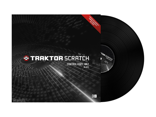 Native Instruments  Traktor Scratch Control Vinyl MKII BLACK
