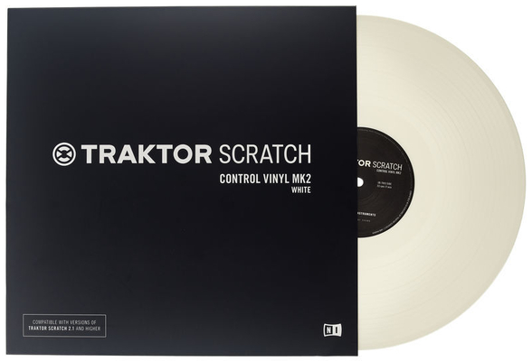 Native Instruments  Traktor Scratch Control Vinyl MKII WHITE