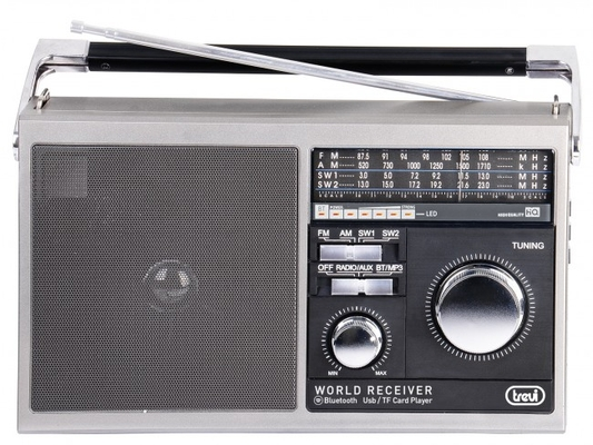 Trevi MB749W Φορητό ραδιόφωνο Παγκοσμίου λήψεως με Bluetooth