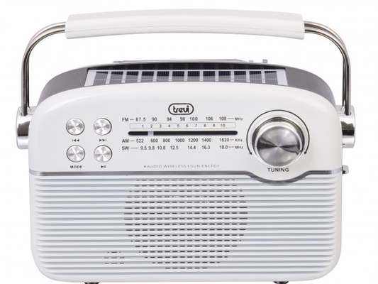 Trevi RA-7F50/WH Solar Vintage Radio με ΒΤ