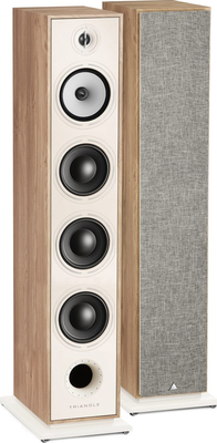 Triangle BOREA BR09 Ηχείο Hi-Fi Δαπέδου 170W 3 Δρόμων (Light Oak)