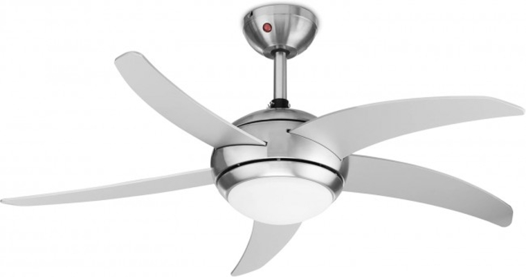 Tristar VE-5815 Ανεμιστήρας Οροφής 112cm με Φως και Τηλεχειριστήριο Ασημί