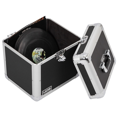  U93017SL Ultimate Record Case 80 Vinyl Silver 