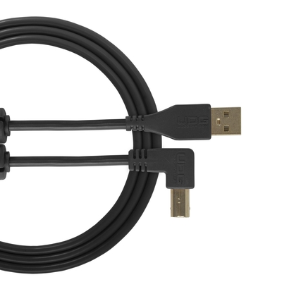 UDG GEAR  U95004BL ULTIMATE AUDIO CABLE USB BLACK ANGL 1M