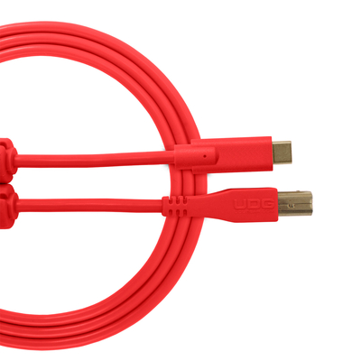 UDG GEAR  U96001RD UDG ULTIMATE AUDIO CABLE USB 2.0 C-B RED STRAIGHT 1,5M