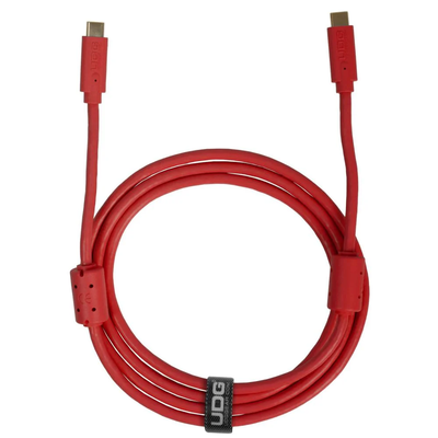 UDG GEAR  U99001RD UDG ULTIMATE CABLE USB 3.2 C-C RED STRAIGHT 1,5M