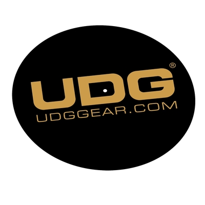 UDG GEAR  U9935 UDG TURNTABLE SLIPMAT SET BLACK/GOLDEN