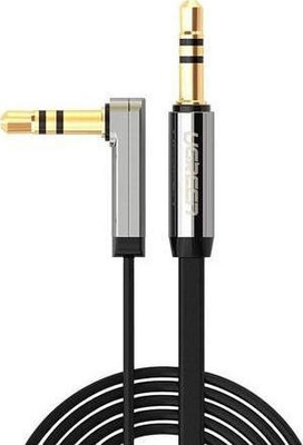 Ugreen Angled Flat Audio 3.5mm M/M 1.5m Black 10598