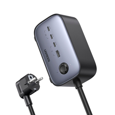 Ugreen CD268 2 Θέσεων & GaN II Charging Station 100W Black.60167