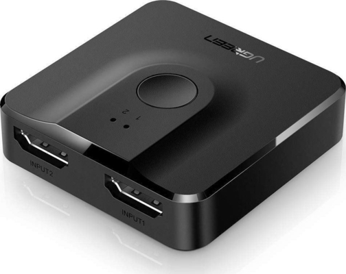 HDMI Switch/Splitter Αμφίδρομο 2 θέσεων UGREEN CM217 50966 4K/60Hz