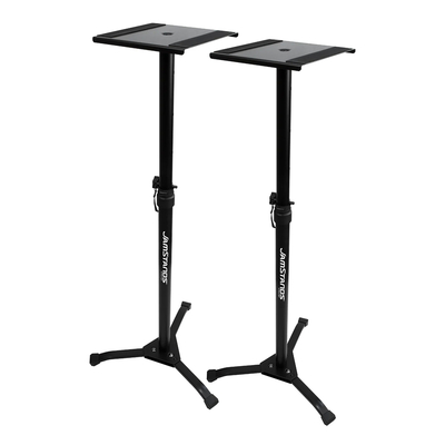 ULTIMATE JamStands Adjustable Monitor Stand PAIR, Black