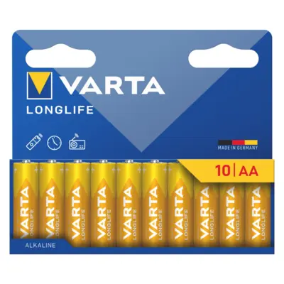 VARTA 4106 συσ. 10 ΑΛΚΑΛΙΚΗ LONGLIFE AA