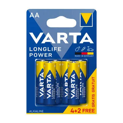 VARTA 4906 συσκ.4+2 ALK LONGLIFE POWER AA