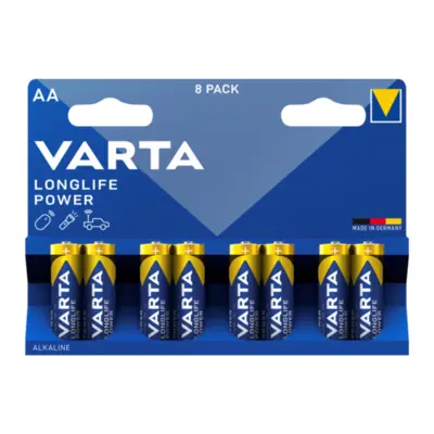 VARTA 4906 συσκ.8 LONGLIFE POWER AA
