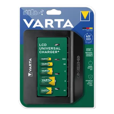 VARTA 57688101401 LCD Universal Charger Empty