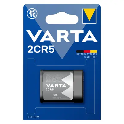 VARTA 6203301401 2CR5 S Lithium Blister 1