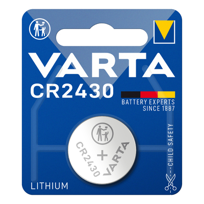 VARTA 6430101401 CR 2430 Lithium Blister 1