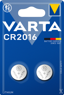 VARTA CR2016 συσκ.2  ΛΙΘΙΟΥ