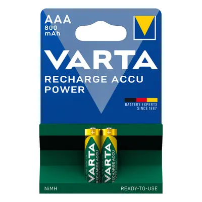 VARTA ΕΠΑΝΑΦΟΡΤΙΖΟΜΕΝΗ 800mAh συσκ.2 AAA