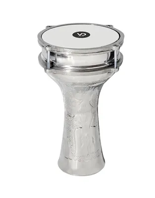 VATAN VT-EM12 Silver Τουμπελέκι Αλουμινίου Σκαλιστό 6 1/2''
