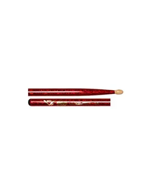 VATER 5AW Wood Μπαγκέτες Color Wrap 'Red Sparkle'