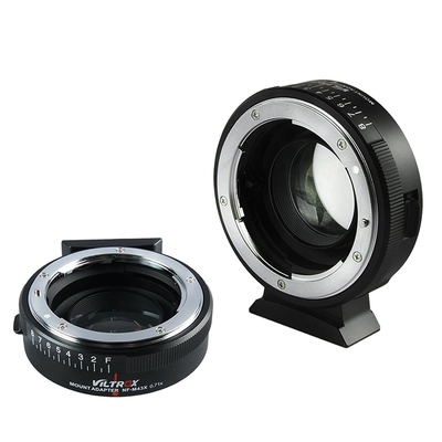 Viltrox NF-M43X Nikon G &amp; D Series Lens Mount Adapter for MFT Cameras 0.71X