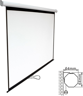 Βrateck PMBC120 120'' (4:3) 240x180cm Χειροκίνητη Οθόνη Προβολής