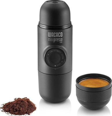 Wacaco Minipresso GR Φορητή Μηχανή Espresso Για Αλεσμένο Καφέ