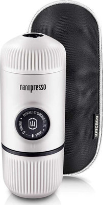 Wacaco Nanopresso GR White Φορητή Μηχανή Espresso με Θήκη White