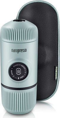 Wacaco Nanopresso Μηχανή Χειρός Espresso Με Θήκη Μπλε Χρώμα