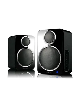 WHARFEDALE DS-2 Ασύρματο Αυτοενισχυόμενο Ηχείο Bluetooth Μαύρο (Ζεύγος)