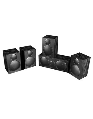 WHARFEDALE DX-3 HCP σύστημα ηχείων 5.0 σε μαύρο χρώμα