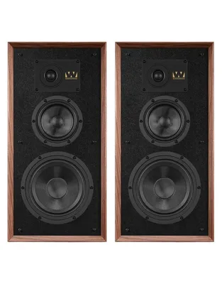 WHARFEDALE Super Linton Walnut Veneer Ηχεία (Ζεύγος)