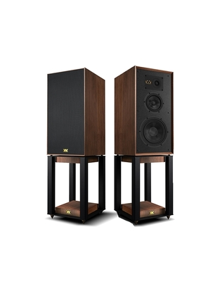 WHARFEDALE Super Linton Walnut Veneer Ηχεία με Βάσεις (Ζεύγος)