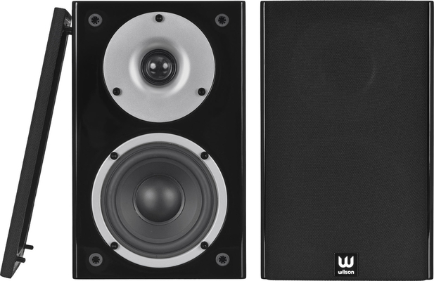 Wilson Raptor Mini Ηχεία Βιβλιοθήκης (Ζεύγος) - Μαύρο