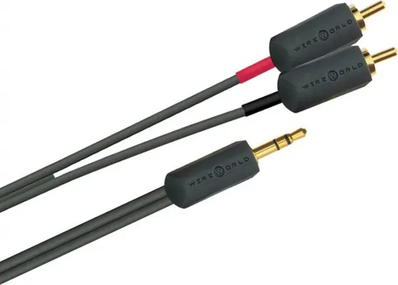 Wireworld Cable 3.5mm male - 2x RCA male 1.5m (iWorld)