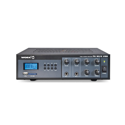 WORK ΕΝΙΣΧΥΤΗΣ ΜΙΚΤΗΣ 30W 3 ΕΙΣΟΔΩΝ ME USB PLAYER
