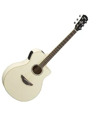YAMAHA APX-600 Vintage White Ηλεκτροακουστική Κιθάρα Thinline