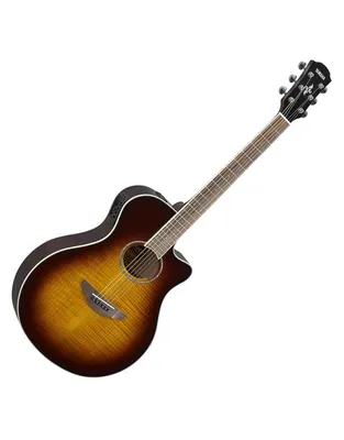 YAMAHA APX-600FM Flamed Maple Tobacco Brown Sunburst Ηλεκτροακουστική Κιθάρα Thinline